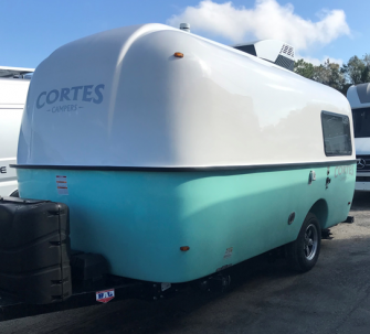 Cortes Campers SeaFoam Green and White 2-tone